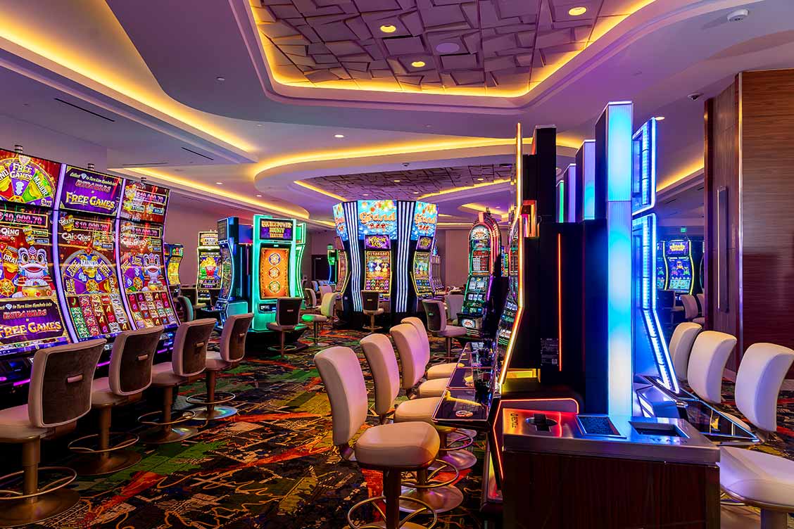 Casino room at Costa Azul